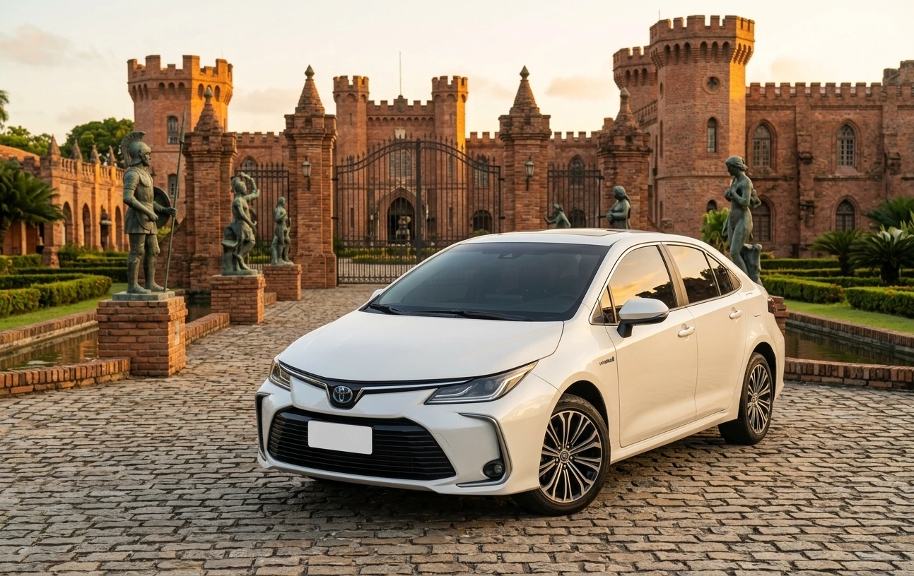 Carro Sedã Toyota Corolla executivo